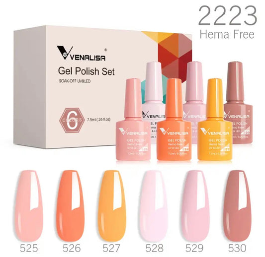 Venalisa 2223 - קיט 6 צבעים ונליסה