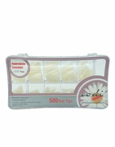 מארז 500 יח טיפסים לבן חלבי לבניה באקריל