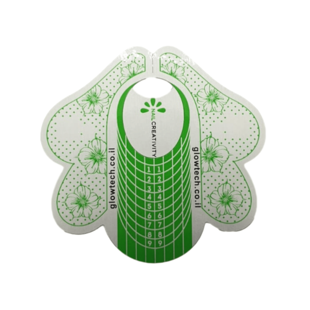 מדבקות להשלמה ציפורניים - 300  תבניות פרפר