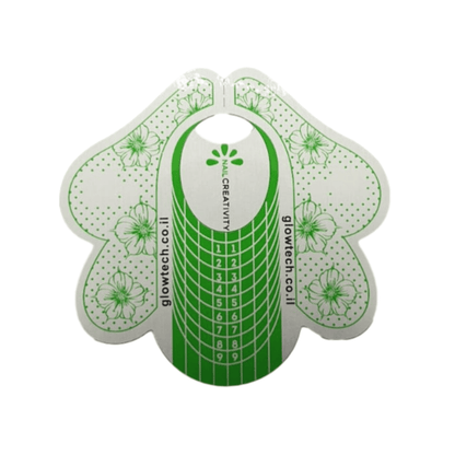 מדבקות להשלמה ציפורניים - 300  תבניות פרפר