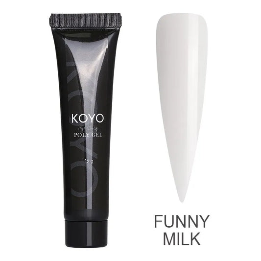 פוליג'ל KOYO funny milk מל 15