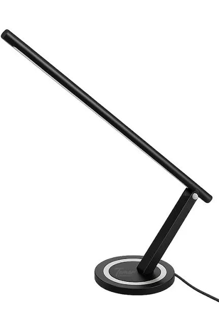 מנורת פס לד שולחנית שחור - גלוטק