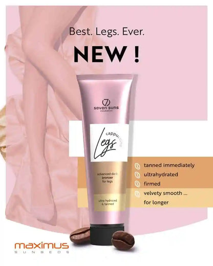 Cappuccino Legs – קרם למקלחון שיזוף ברונזר רגליים