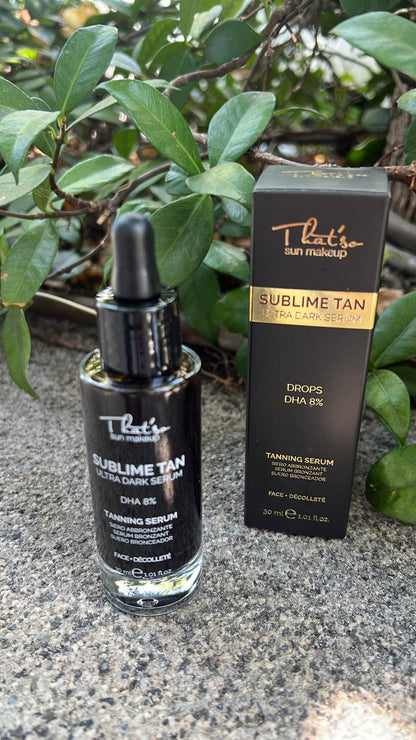 טיפות ברונזר לשיזוף - taining serum