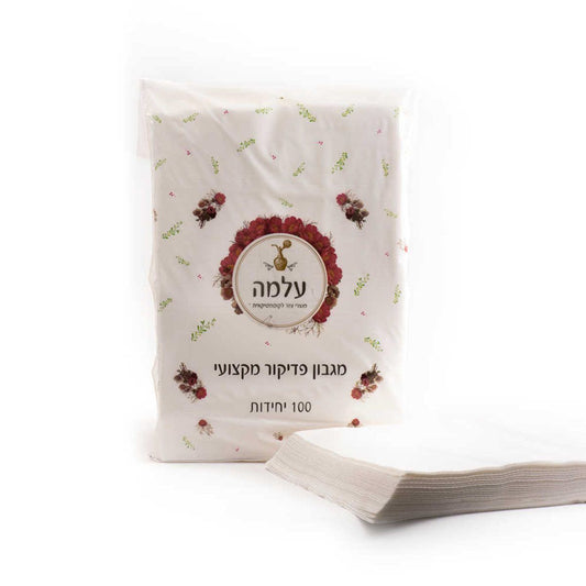 נייר פדיקור 60*40 עלמה - 100 יחידות