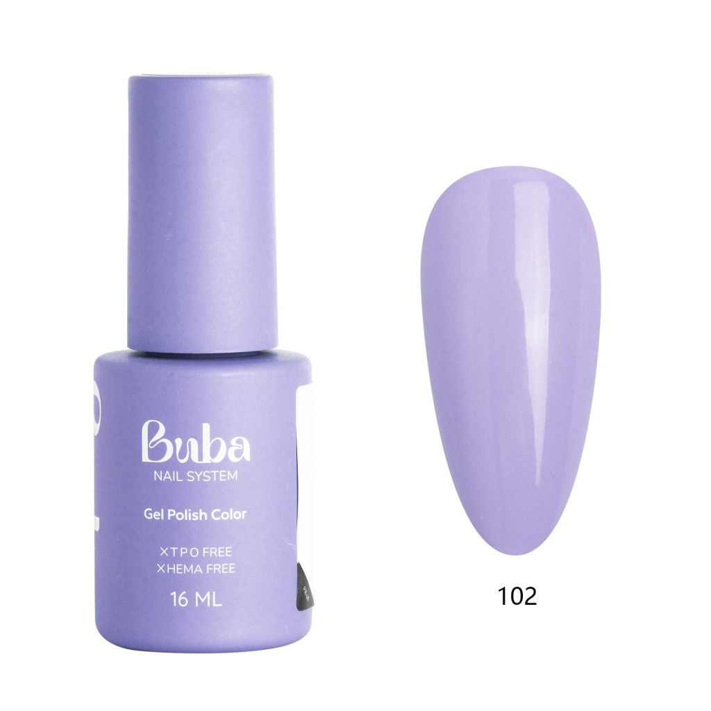 לק ג׳ל בובה Buba HEMA FREE גוון 102