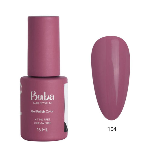 לק ג׳ל בובה Buba HEMA FREE גוון 104