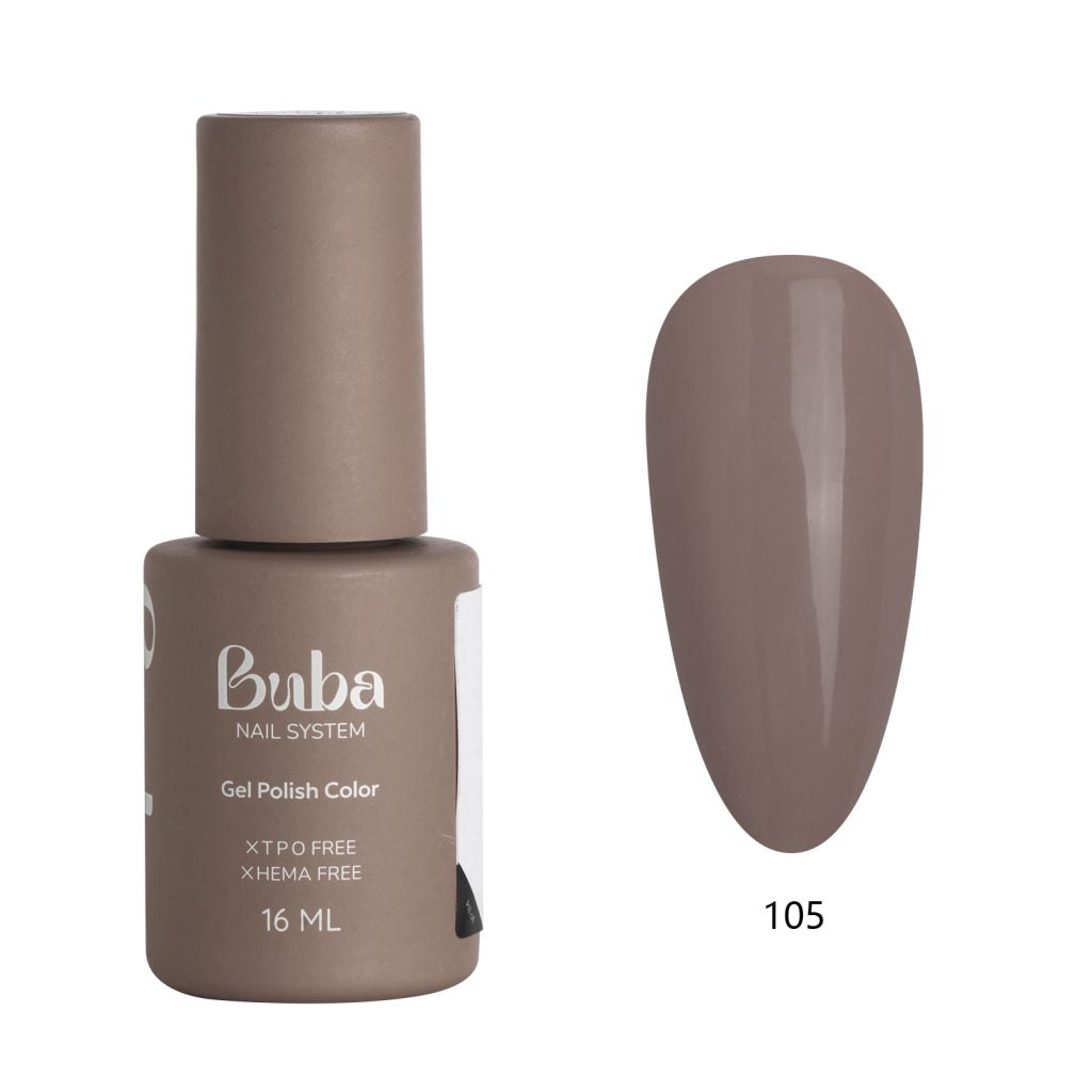 לק ג׳ל בובה Buba HEMA FREE גוון 105