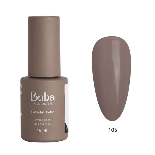 לק ג׳ל בובה Buba HEMA FREE גוון 105
