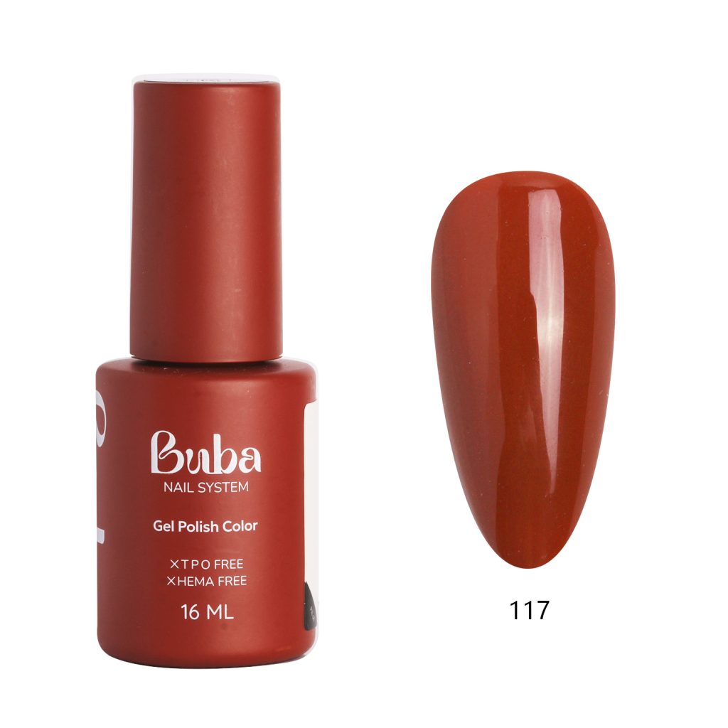 לק ג׳ל בובה Buba HEMA FREE גוון 117