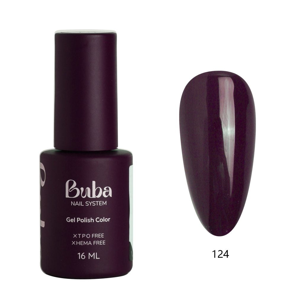 לק ג׳ל בובה Buba HEMA FREE גוון 124