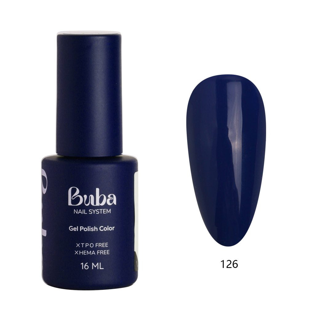 לק ג׳ל בובה Buba HEMA FREE גוון 126