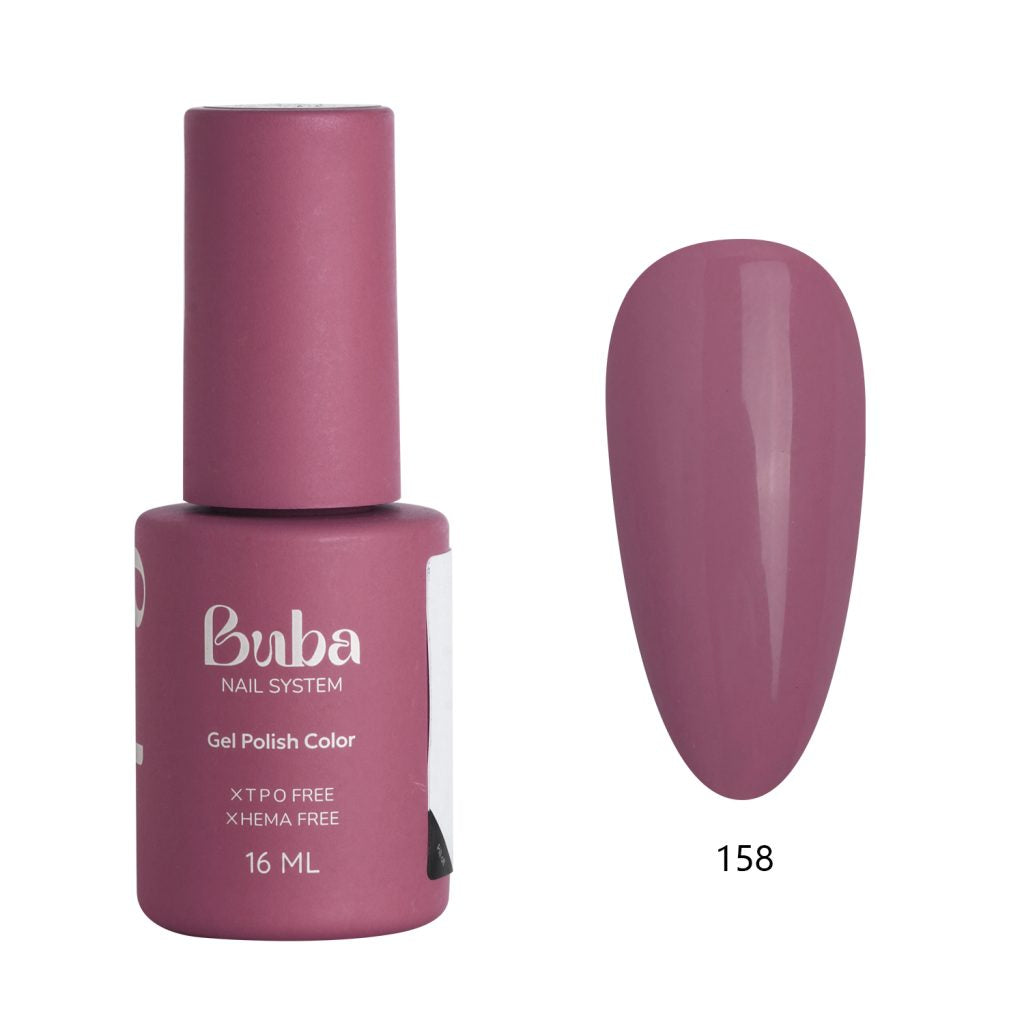 לק ג׳ל בובה Buba HEMA FREE גוון 158