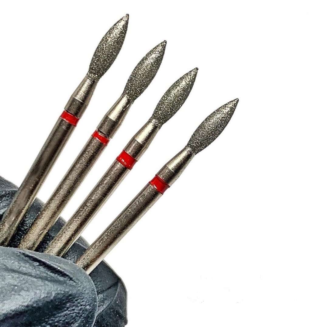 ראש מניקור יהלום (אדום) - להבה 0.23