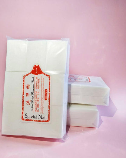 1,000 אלף פדים ללא סיבים למניקור / ריסים